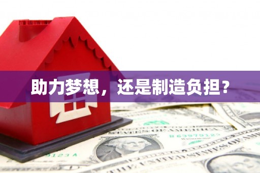 山东助力梦想，还是制造负担？