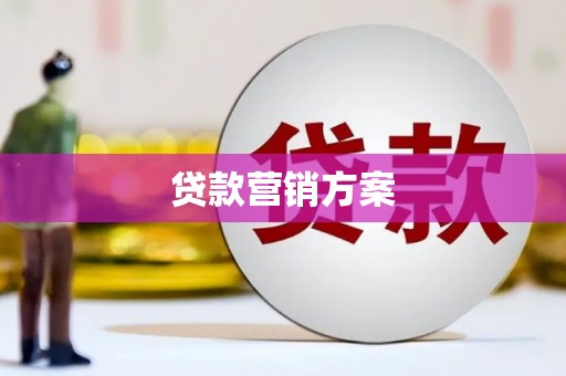山东贷款营销方案