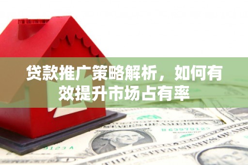 山东贷款推广策略解析，如何有效提升市场占有率
