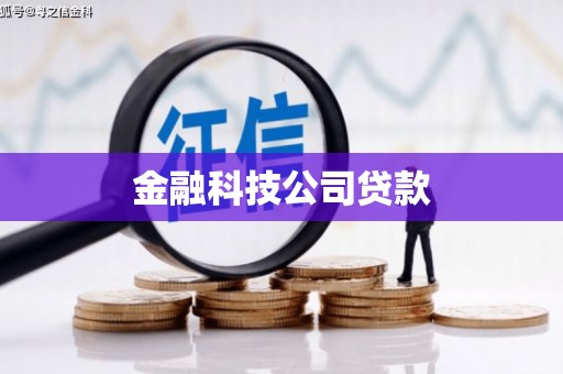 山东金融科技公司贷款