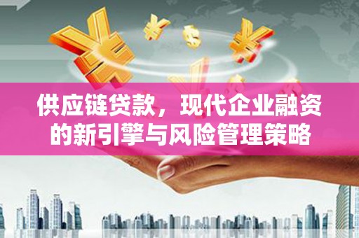 山东供应链贷款，现代企业融资的新引擎与风险管理策略