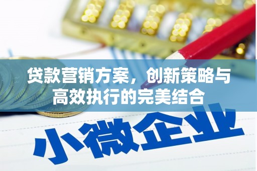 山东贷款营销方案，创新策略与高效执行的完美结合