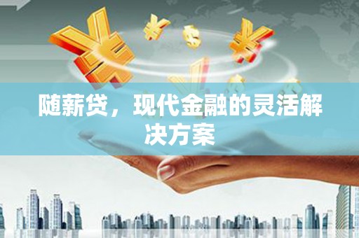 山东随薪贷，现代金融的灵活解决方案