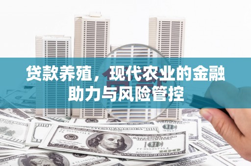 山东贷款养殖，现代农业的金融助力与风险管控