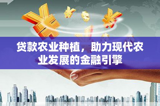 山东贷款农业种植，助力现代农业发展的金融引擎