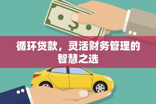 山东循环贷款，灵活财务管理的智慧之选