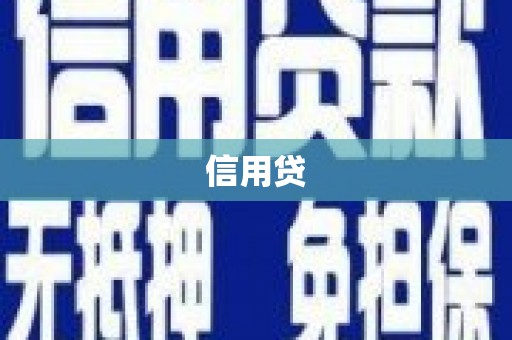 山东信用贷