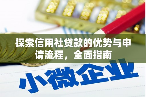 山东探索信用社贷款的优势与申请流程，全面指南