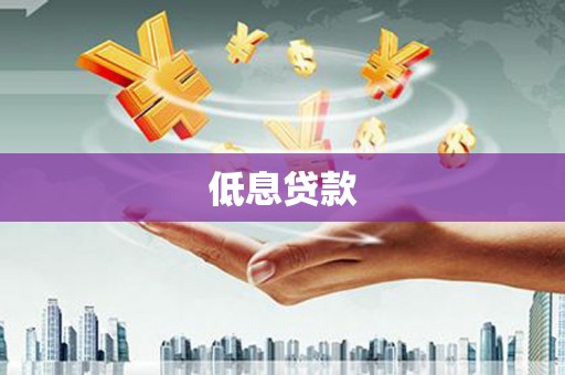 山东低息贷款