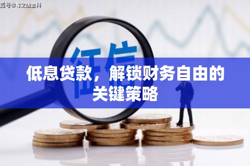 山东低息贷款，解锁财务自由的关键策略