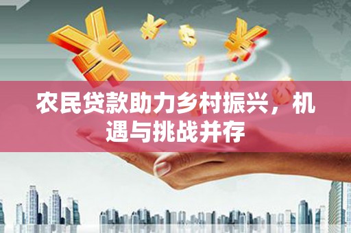 山东农民贷款助力乡村振兴，机遇与挑战并存