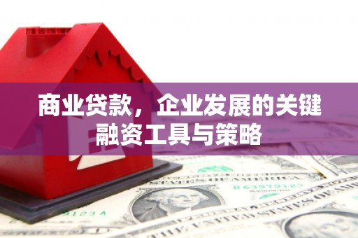 山东商业贷款，企业发展的关键融资工具与策略