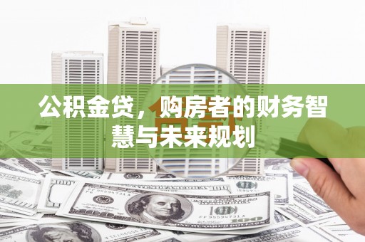 山东公积金贷，购房者的财务智慧与未来规划