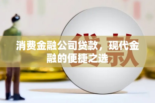 山东消费金融公司贷款，现代金融的便捷之选