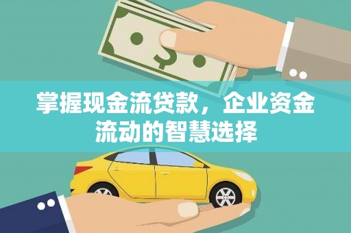 山东掌握现金流贷款，企业资金流动的智慧选择