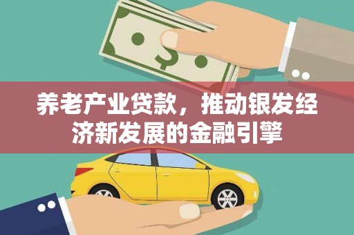 山东养老产业贷款，推动银发经济新发展的金融引擎