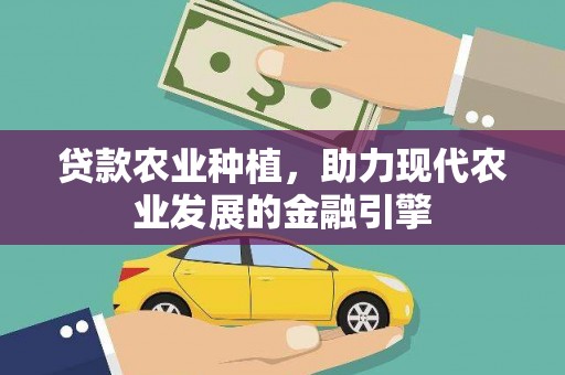 山东贷款农业种植，助力现代农业发展的金融引擎