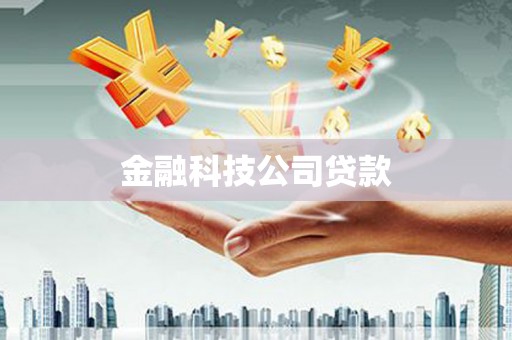 山东金融科技公司贷款