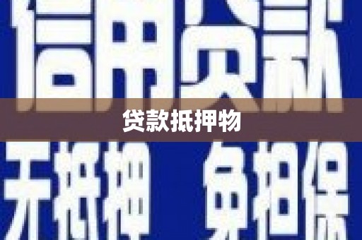 山东贷款抵押物