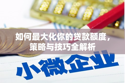 山东如何最大化你的贷款额度，策略与技巧全解析