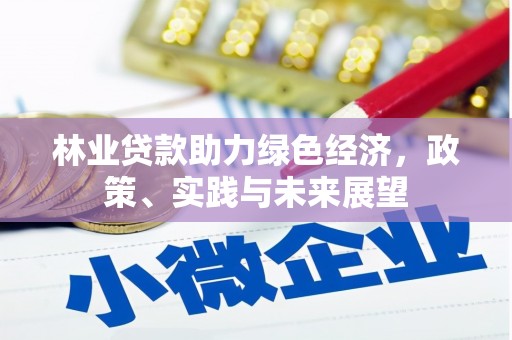 山东林业贷款助力绿色经济，政策、实践与未来展望