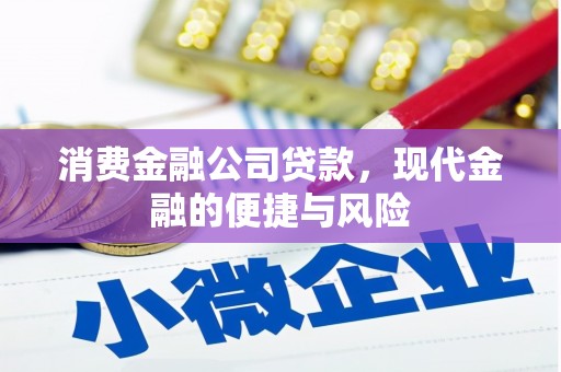 山东消费金融公司贷款，现代金融的便捷与风险