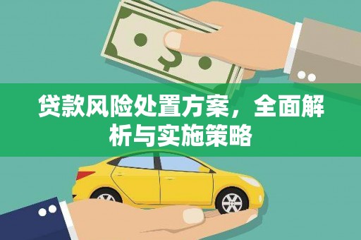 山东贷款风险处置方案，全面解析与实施策略